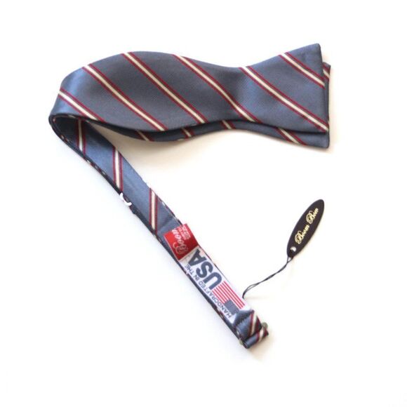 Men's bow tie Silk Self-tied Gift Box S443 - Picture 4 of 7